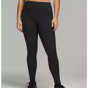 NWOT SWIFT SPEED HIGH-RISE TIGHT 28" *BRUSHED LUXTREME